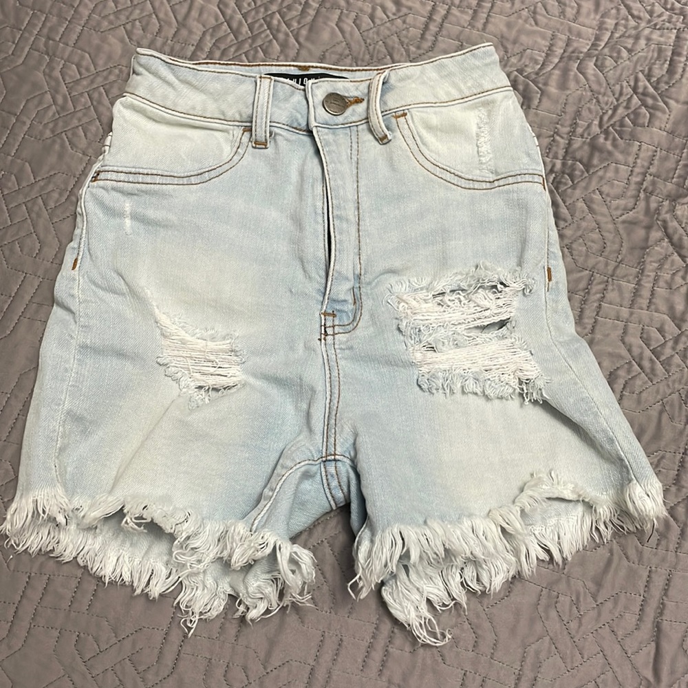 High waist shorts